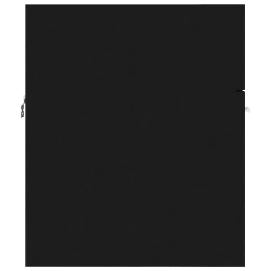 Wastafelkast 41x38,5x46 cm spaanplaat zwart MeubelReus