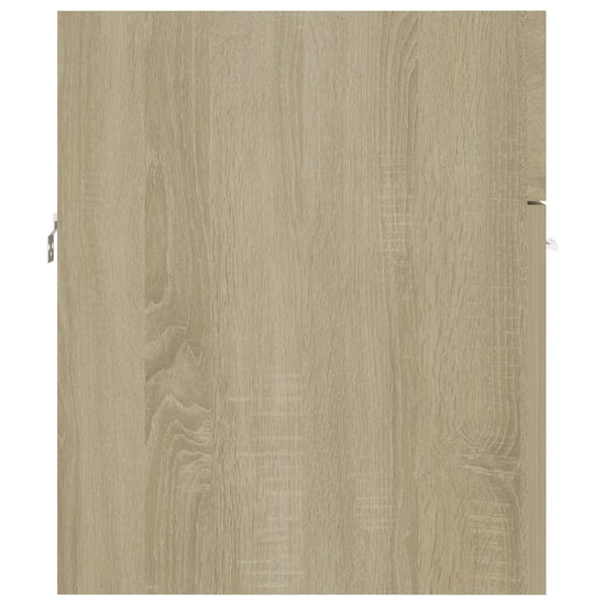 Wastafelkast 41x38,5x46 cm spaanplaat sonoma eikenkleurig MeubelReus