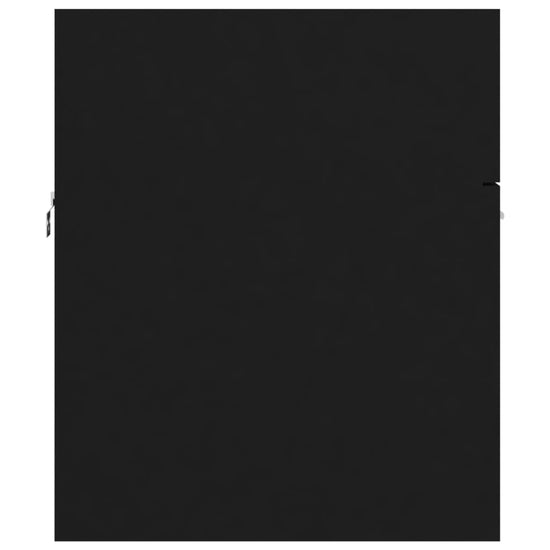 Wastafelkast 80x38,5x46 cm spaanplaat zwart MeubelReus