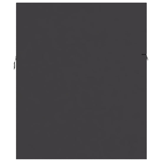 Wastafelkast 90x38,5x46 cm spaanplaat grijs MeubelReus