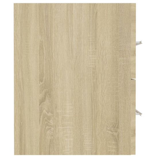 Wastafelkast 41x38,5x48 cm spaanplaat sonoma eikenkleurig MeubelReus