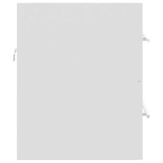 Wastafelkast 60x38,5x48 cm spaanplaat wit MeubelReus