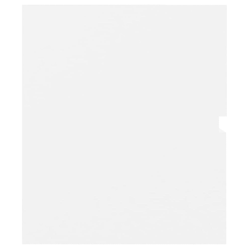 Wastafelkast 60x38,5x45 cm spaanplaat wit MeubelReus