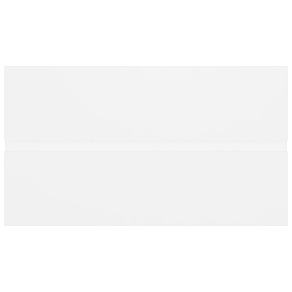 Wastafelkast 80x38,5x45 cm spaanplaat wit MeubelReus