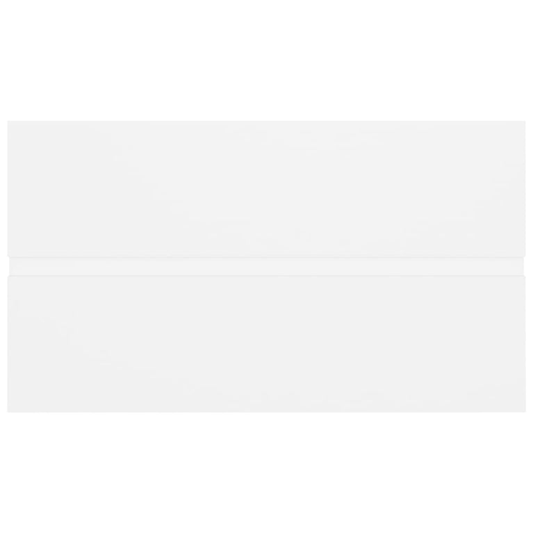 Wastafelkast 80x38,5x45 cm spaanplaat wit MeubelReus