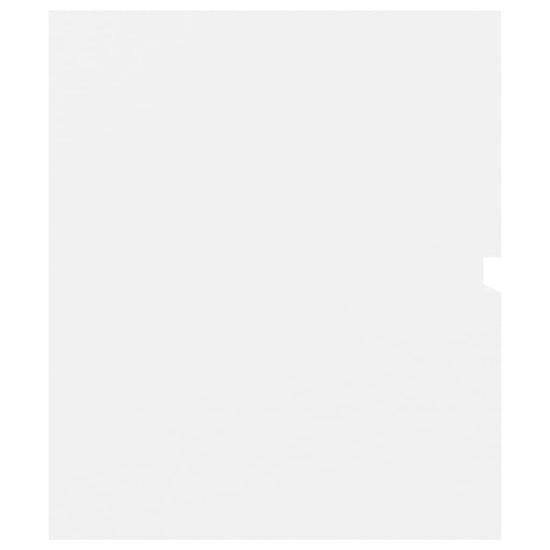 Wastafelkast 80x38,5x45 cm spaanplaat wit MeubelReus