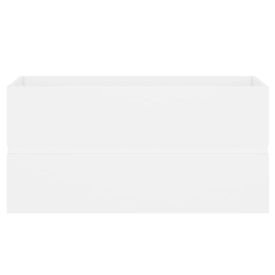 Wastafelkast 90x38,5x45 cm spaanplaat wit MeubelReus