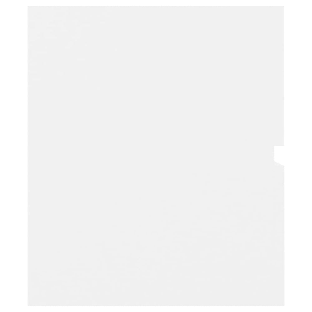 Wastafelkast 100x38,5x45 cm spaanplaat wit MeubelReus