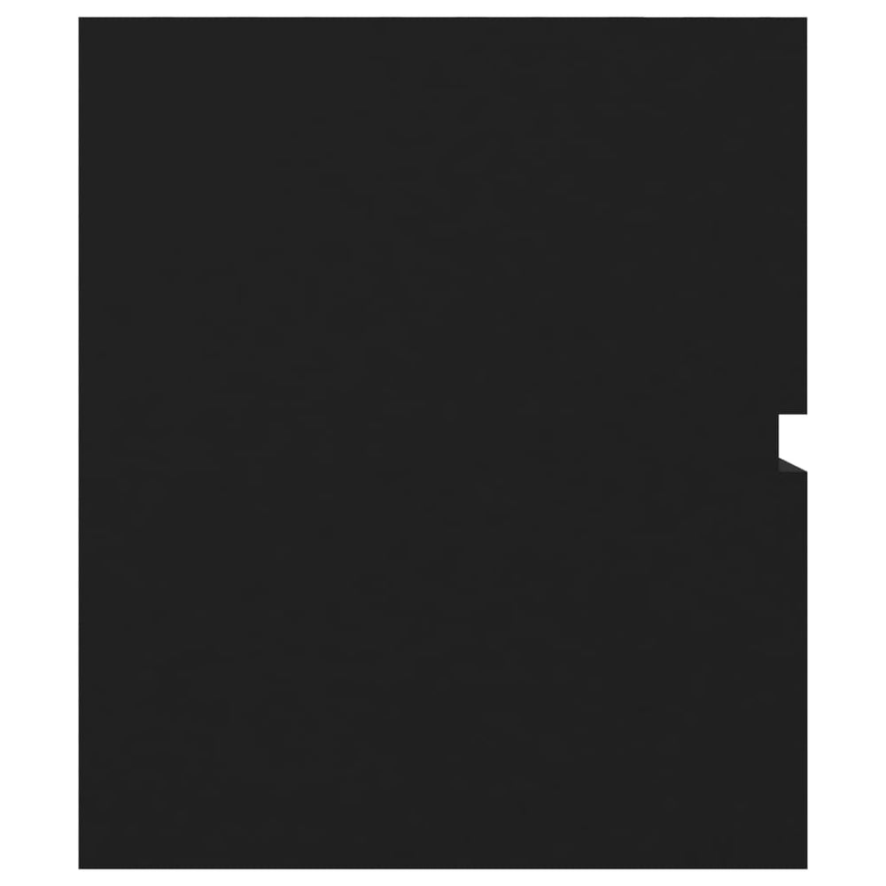 Wastafelkast 100x38,5x45 cm spaanplaat zwart MeubelReus