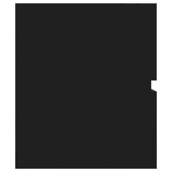 Wastafelkast 100x38,5x45 cm spaanplaat zwart MeubelReus