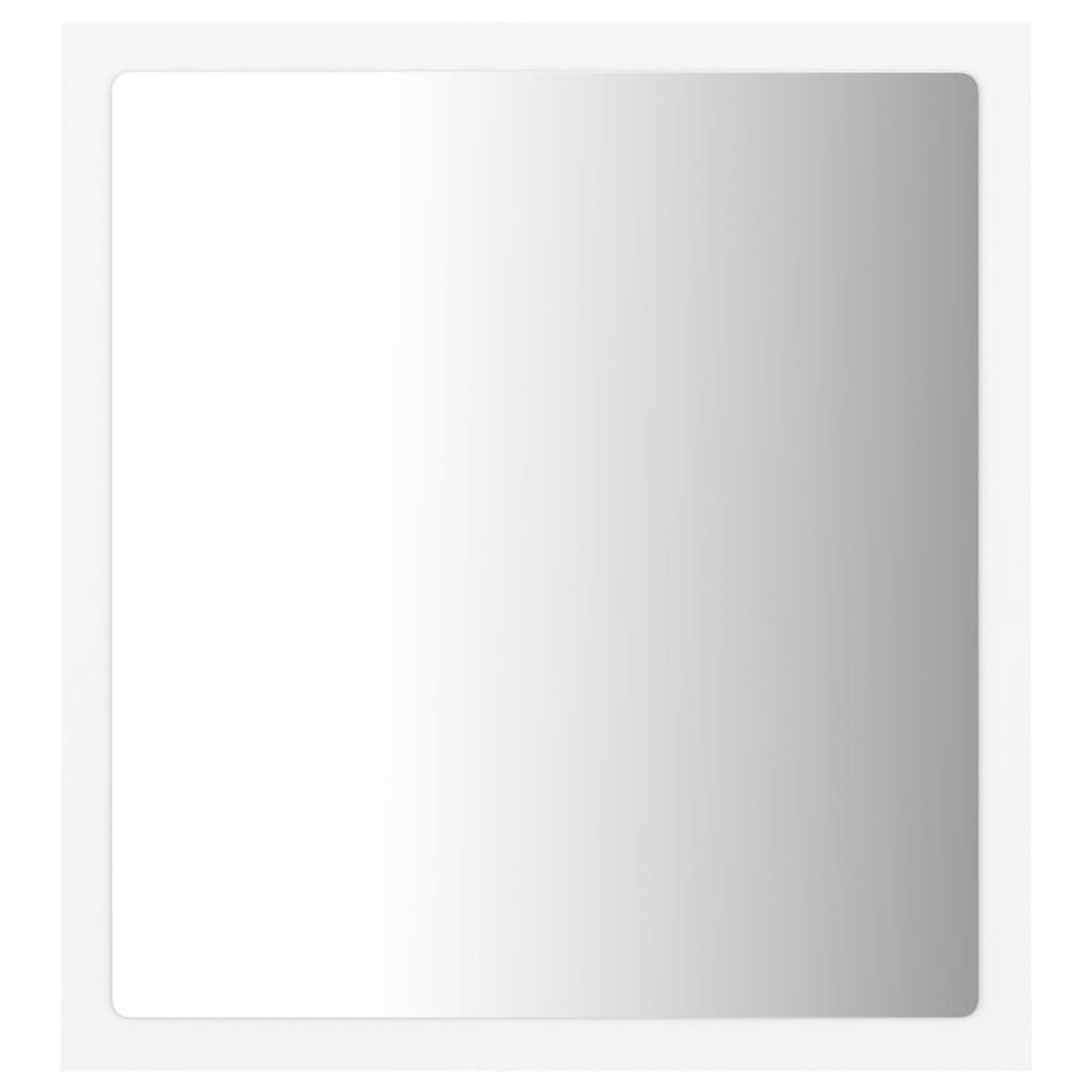 Badkamerspiegel LED 40x8,5x37 cm acryl wit MeubelReus