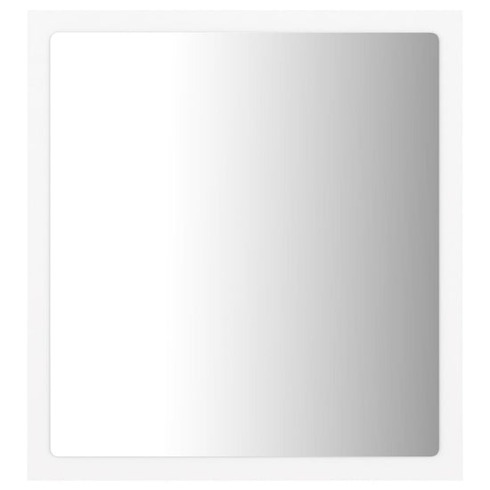 Badkamerspiegel LED 40x8,5x37 cm acryl wit MeubelReus