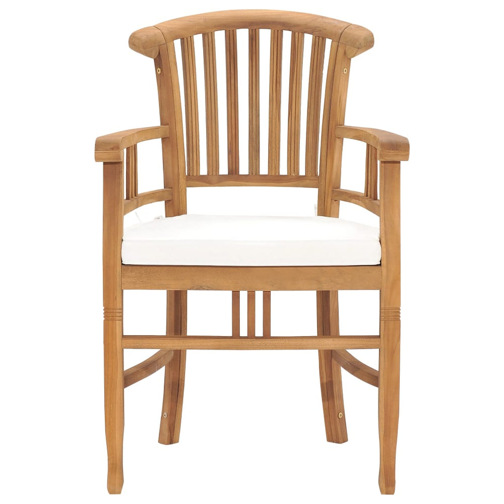 5-delige Tuinset met kussens massief teakhout MeubelReus