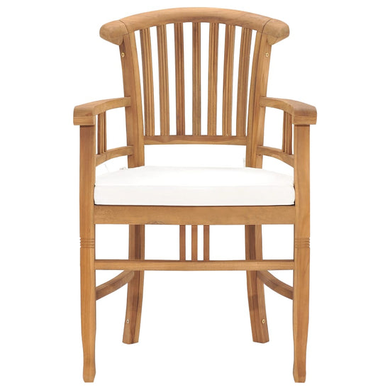 5-delige Tuinset met kussens massief teakhout MeubelReus