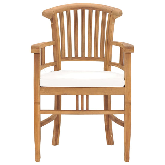 5-delige Tuinset met kussens massief teakhout MeubelReus