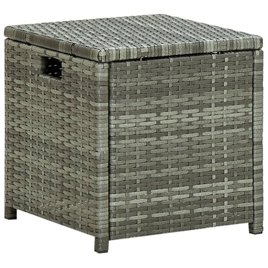 6-delige Loungeset met kussens poly rattan grijs MeubelReus
