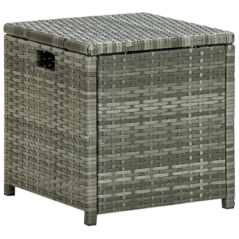 6-delige Loungeset met kussens poly rattan grijs MeubelReus