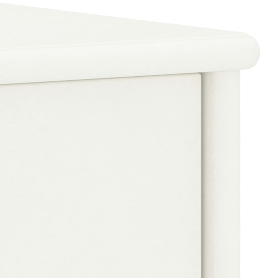 Nachtkastjes 2 st 35x30x40 cm massief grenenhout wit MeubelReus