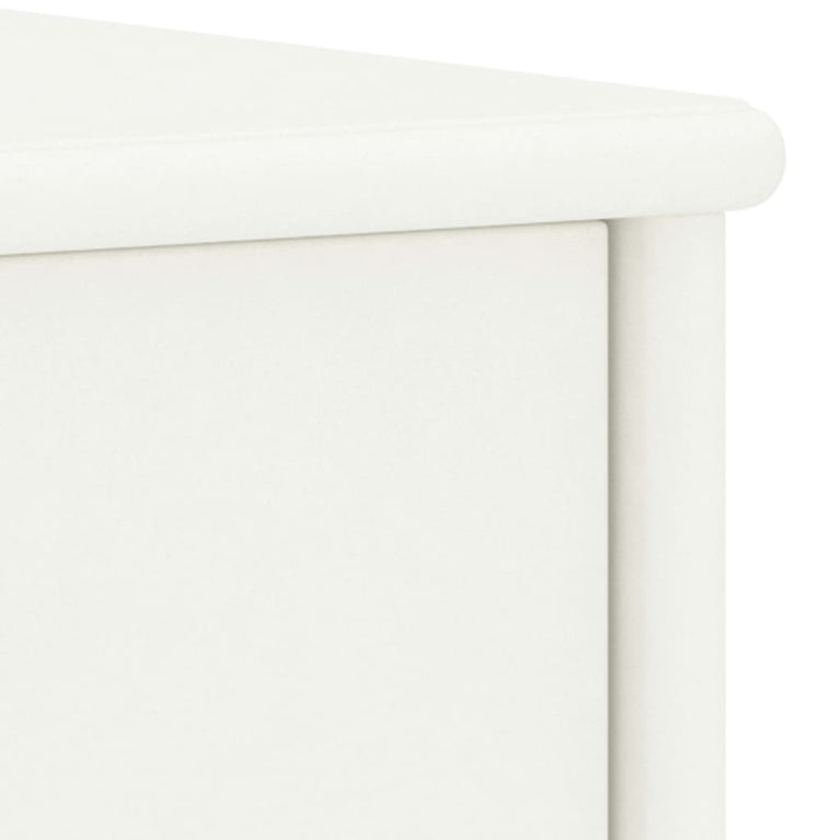 Nachtkastjes 2 st 35x30x40 cm massief grenenhout wit MeubelReus