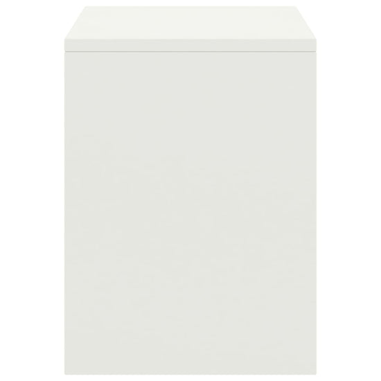 Nachtkastjes 2 st 35x30x40 cm massief grenenhout wit MeubelReus