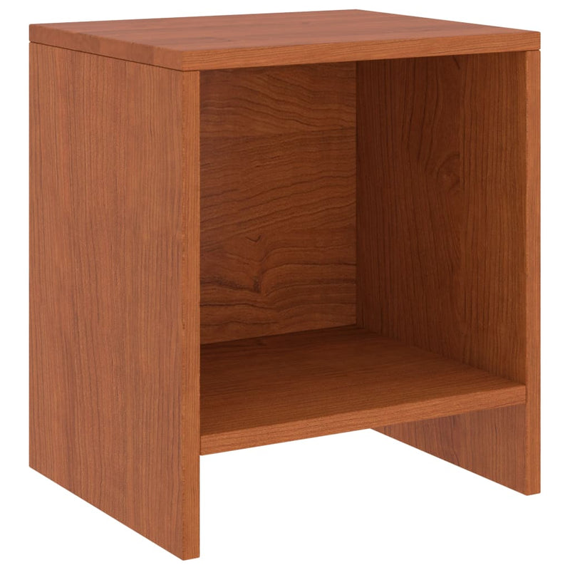 Nachtkastjes 2 st 35x30x40 cm massief grenenhout honingbruin MeubelReus