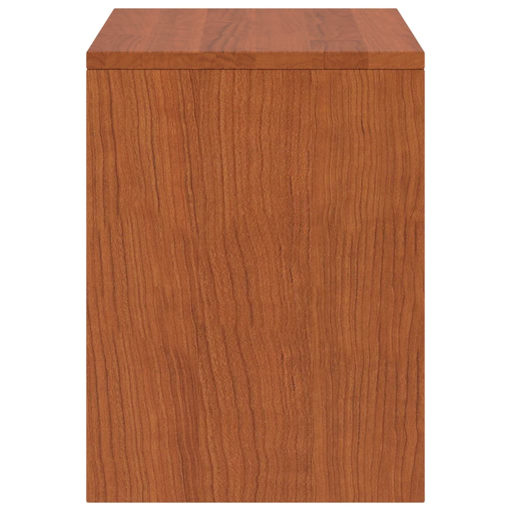Nachtkastjes 2 st 35x30x40 cm massief grenenhout honingbruin MeubelReus