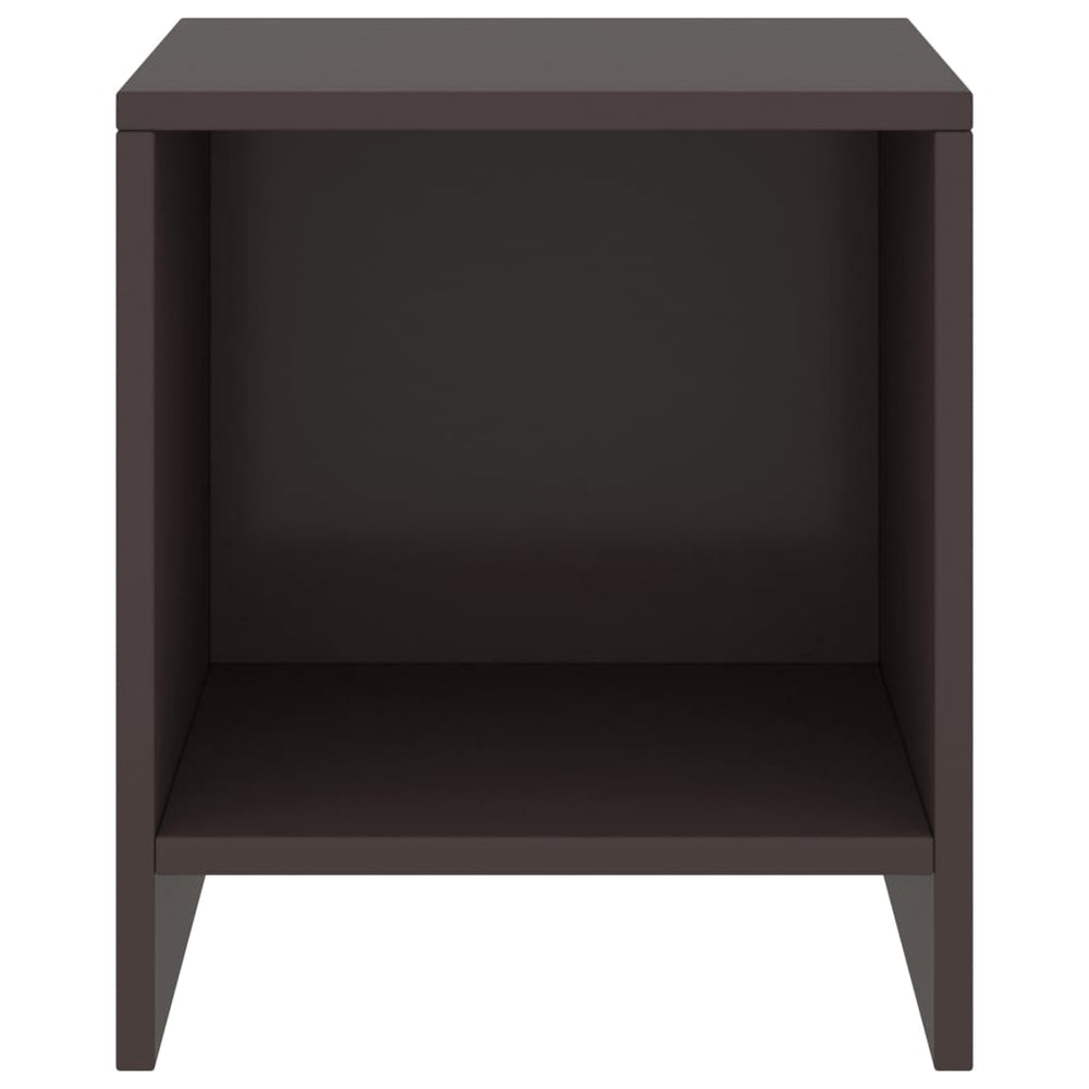 Nachtkastjes 2 st 35x30x40 cm massief grenenhout donkerbruin MeubelReus
