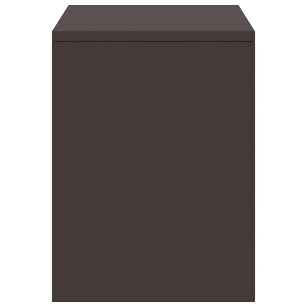 Nachtkastjes 2 st 35x30x40 cm massief grenenhout donkerbruin MeubelReus