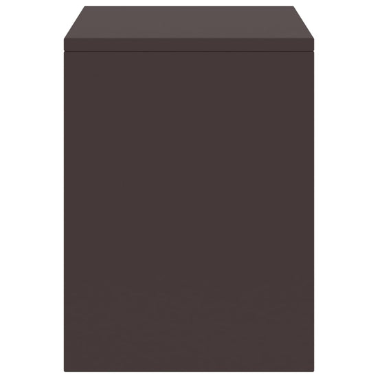 Nachtkastjes 2 st 35x30x40 cm massief grenenhout donkerbruin MeubelReus