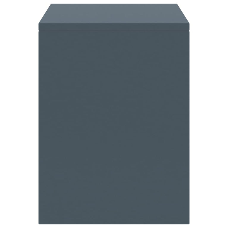Nachtkastjes 2 st 35x30x40 cm massief grenenhout lichtgrijs MeubelReus