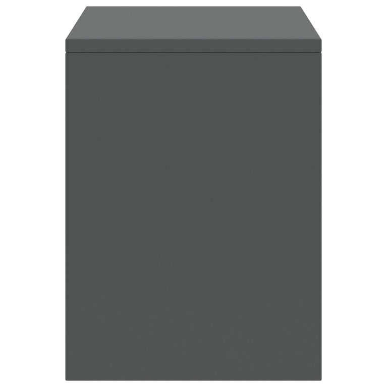 Nachtkastjes 2 st 35x30x40 cm massief grenenhout donkergrijs MeubelReus