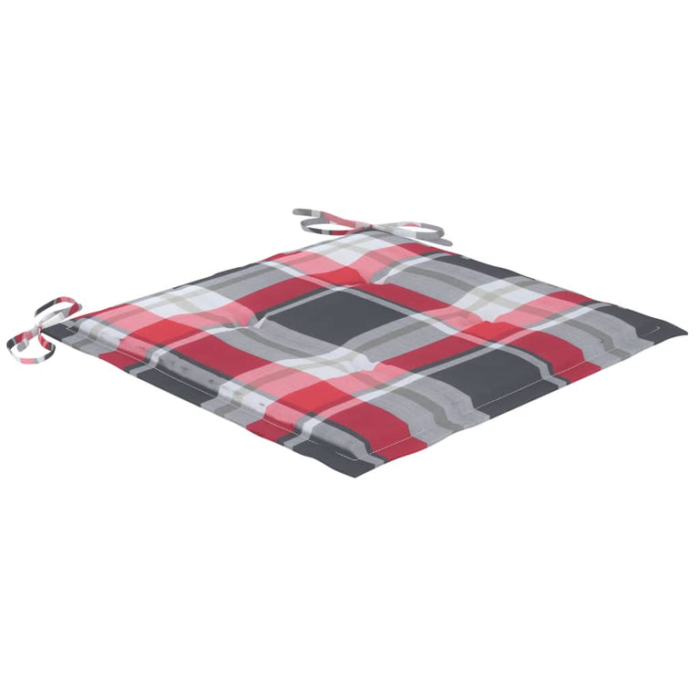 Tuinstoelen 4 st met kussens massief acaciahout MeubelReus