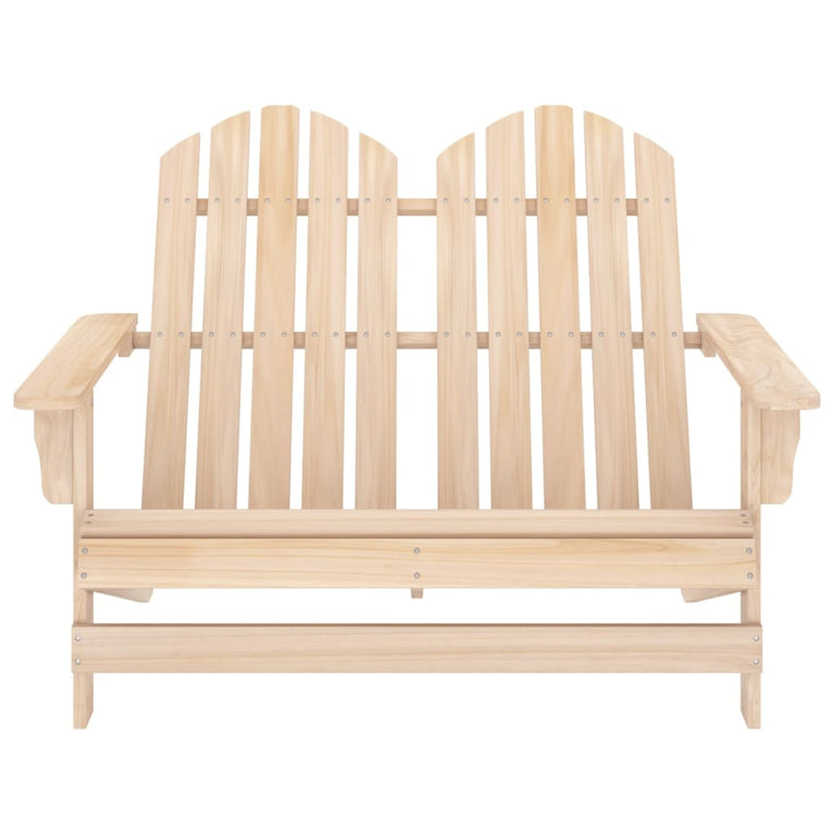 Tuinstoel 2-zits Adirondack massief vurenhout MeubelReus