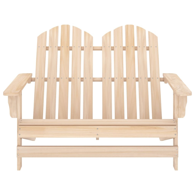 Tuinstoel 2-zits Adirondack massief vurenhout MeubelReus