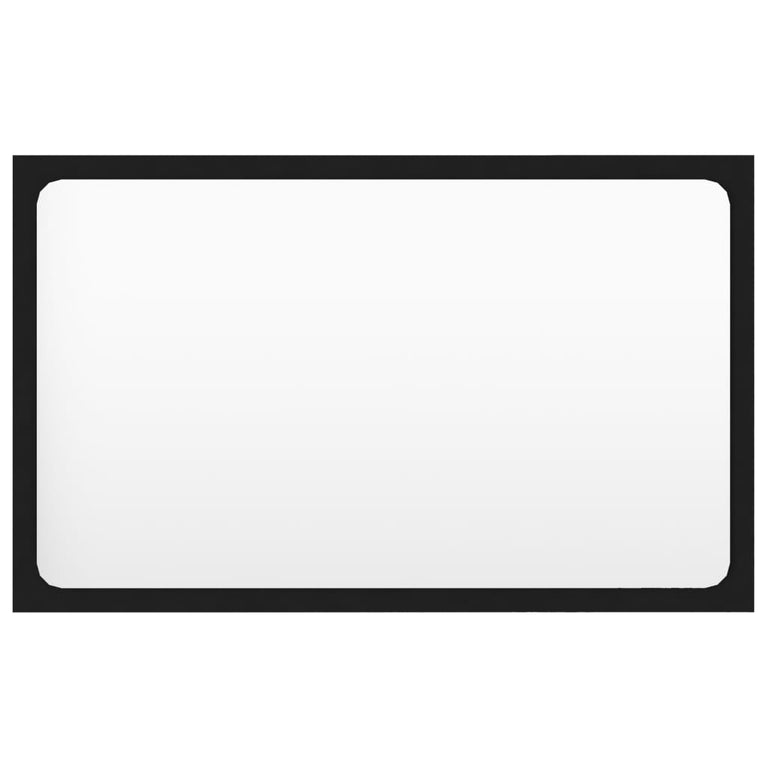 2-delige Badkamermeubelset spaanplaat zwart