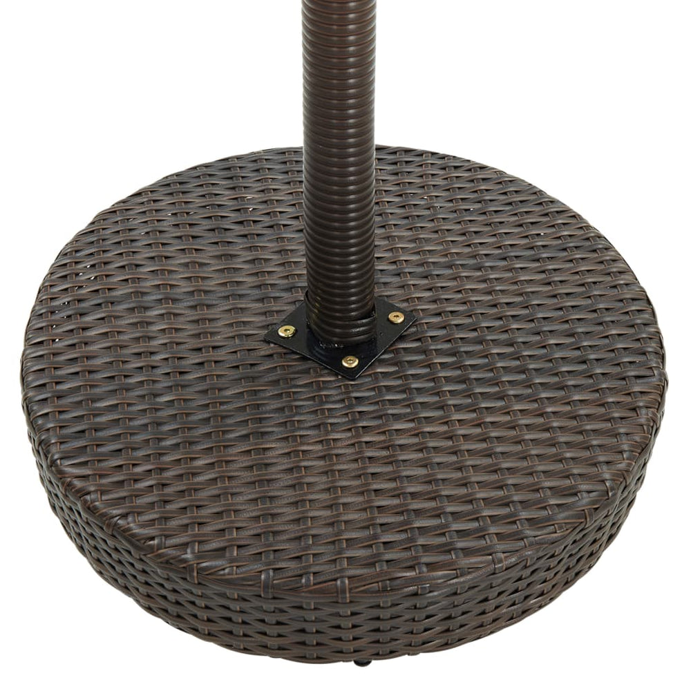 3-delige Tuinbarset met kussens poly rattan bruin MeubelReus