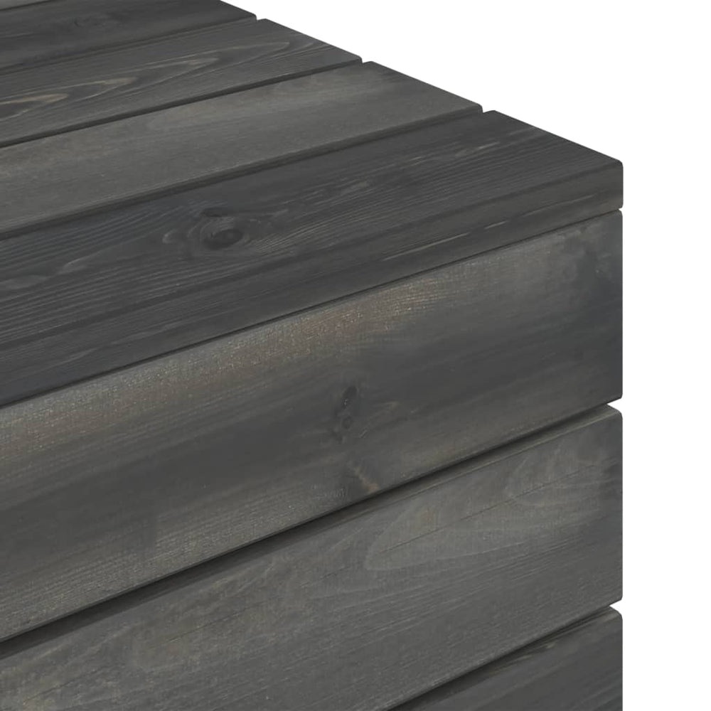 2-delige Loungeset met kussens pallet massief grenenhout MeubelReus