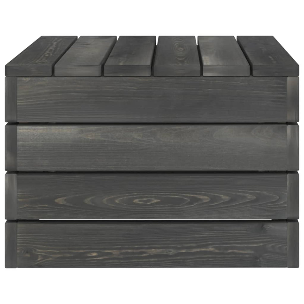 2-delige Loungeset met kussens pallet massief grenenhout MeubelReus
