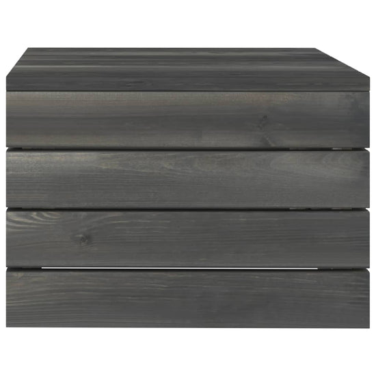 2-delige Loungeset met kussens pallet massief grenenhout MeubelReus