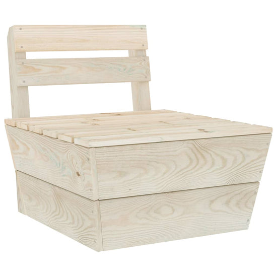 3-delige Loungeset pallet geïmpregneerd vurenhout MeubelReus