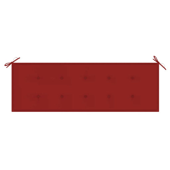 Tuinbank met kussen 157 cm massief acaciahout MeubelReus