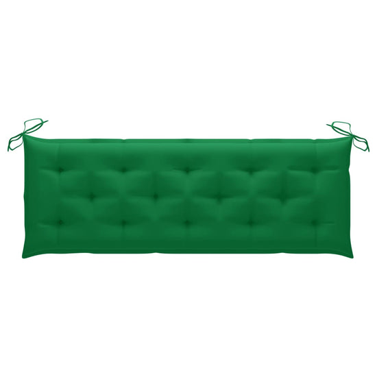 Tuinbank met kussen 157 cm massief acaciahout MeubelReus