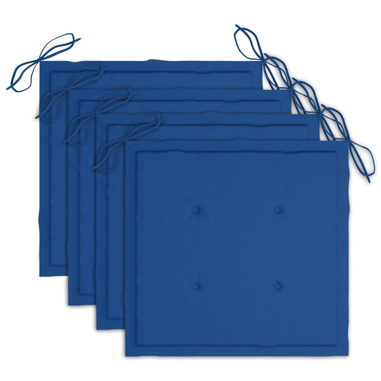 Tuinstoelen 3 st met kussens massief acaciahout MeubelReus