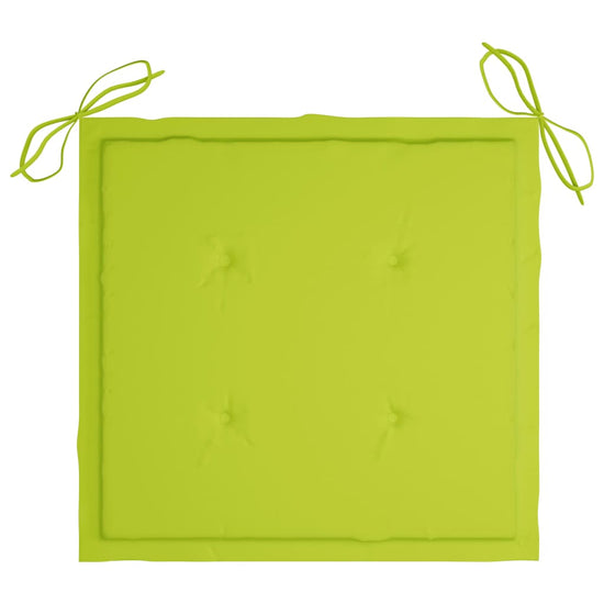 Tuinstoelen 3 st met kussens massief acaciahout MeubelReus