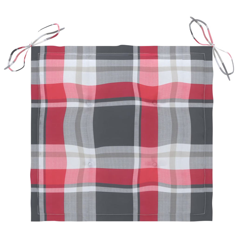 Tuinstoelen 3 st met kussens massief acaciahout MeubelReus