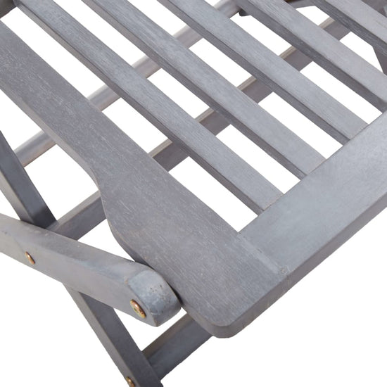 Tuinstoelen 4 st inklapbaar met kussens massief acaciahout MeubelReus