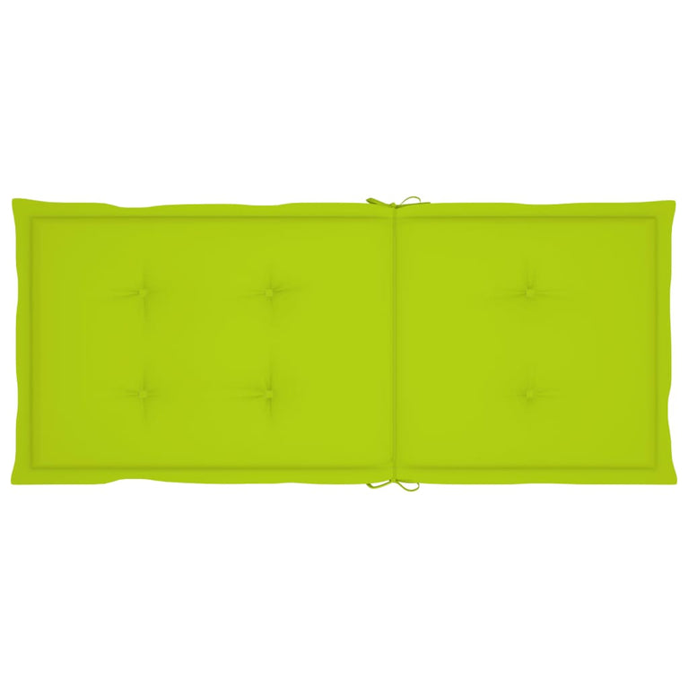 Tuinstoelen 3 st verstelbaar met kussens massief acaciahout MeubelReus