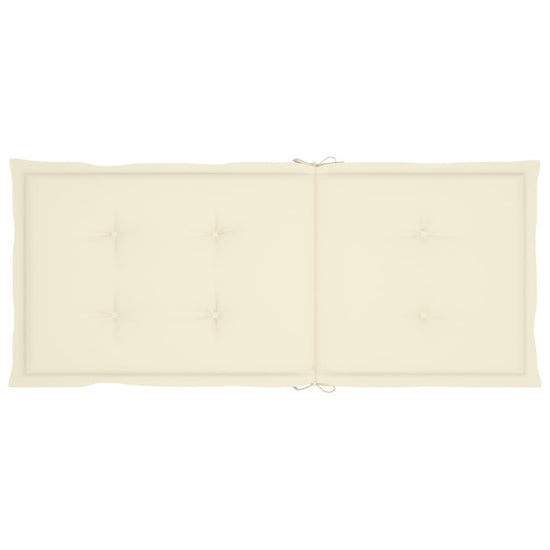 Tuinstoelen 6 st verstelbaar met kussens massief acaciahout MeubelReus