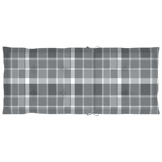 Tuinstoelen 4 st verstelbaar met kussens massief acaciahout MeubelReus