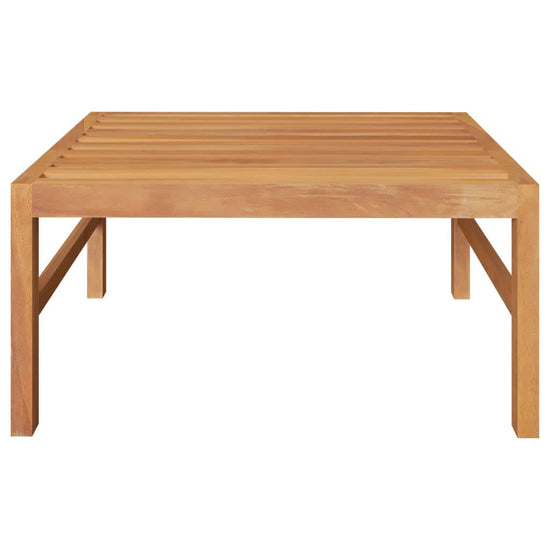 2-delige Loungeset met donkergrijze kussens teakhout MeubelReus